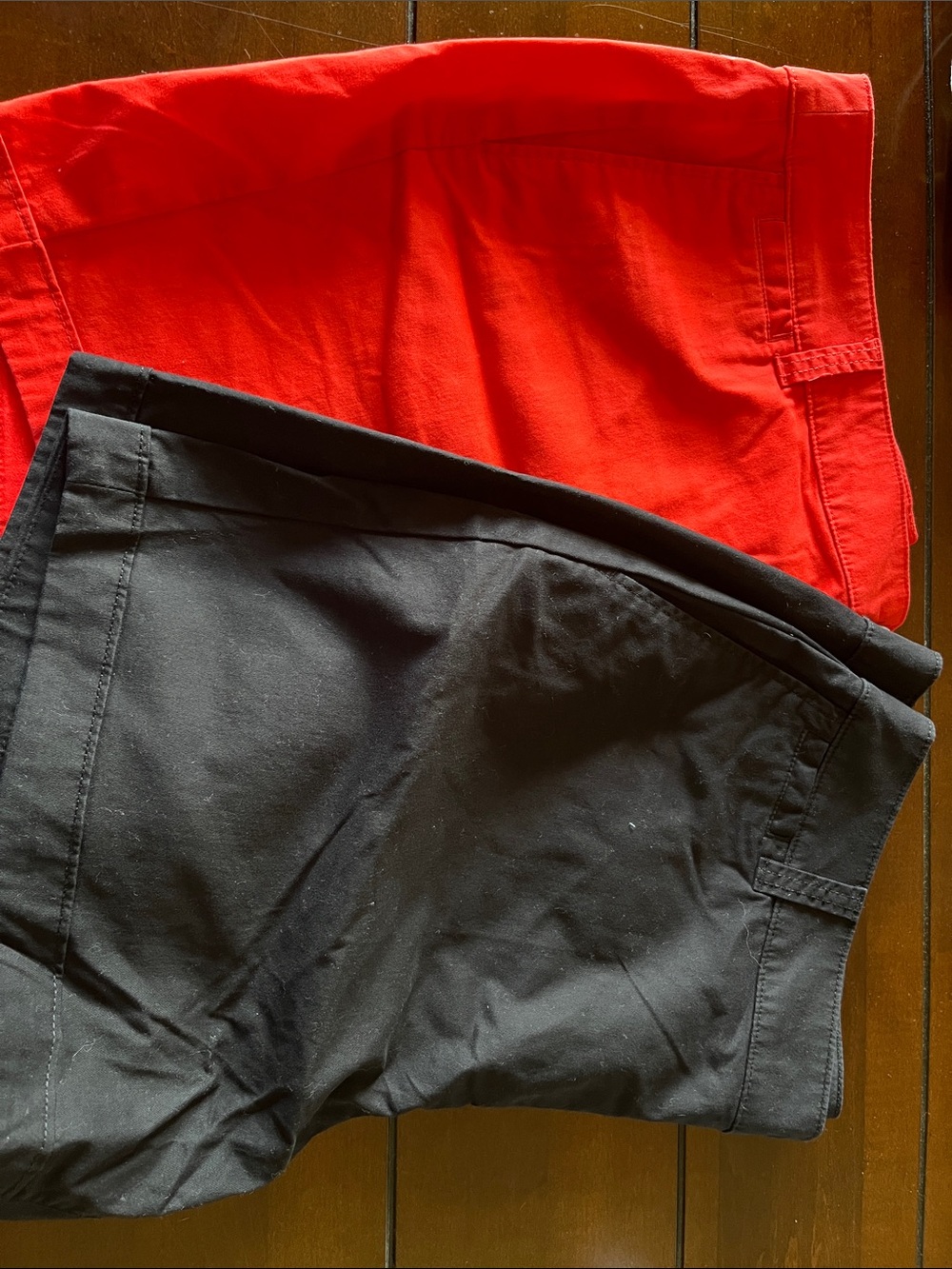 Lane Bryant Red and Black Women’s Shorts - Pack of 2